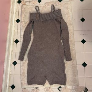 Frankies Bikinis Fleur Romper in Heather Gray